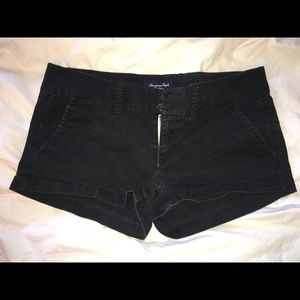 Black American Eagle Shorts